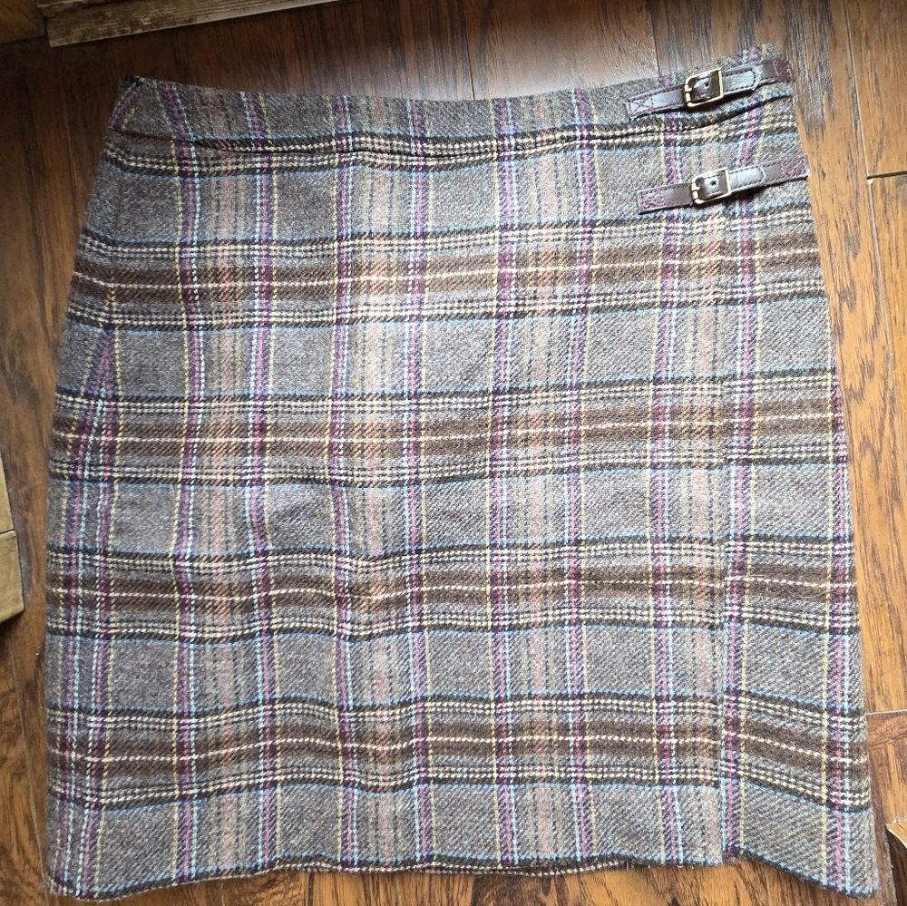Boden | British Tweed by Moon Wool Kilt Skirt – US 12L / UK 16L - Picture 4 of 7